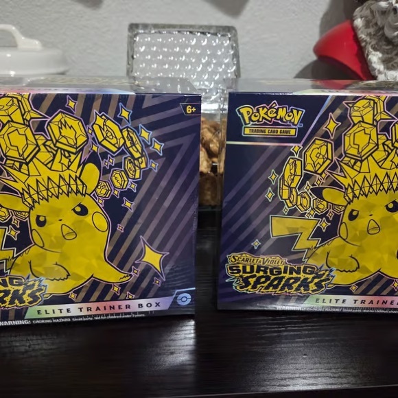 Pokemon Elite Trainer Box - Yellow and Blue